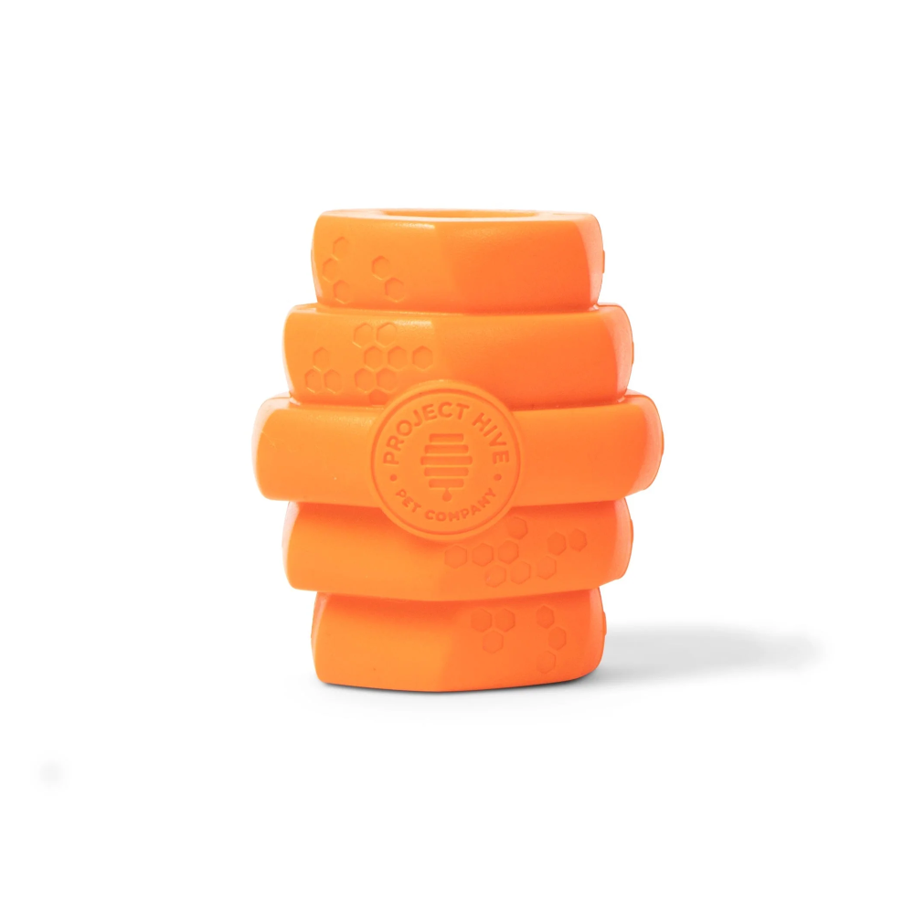 jouet pour chien hive chew scent toy orange