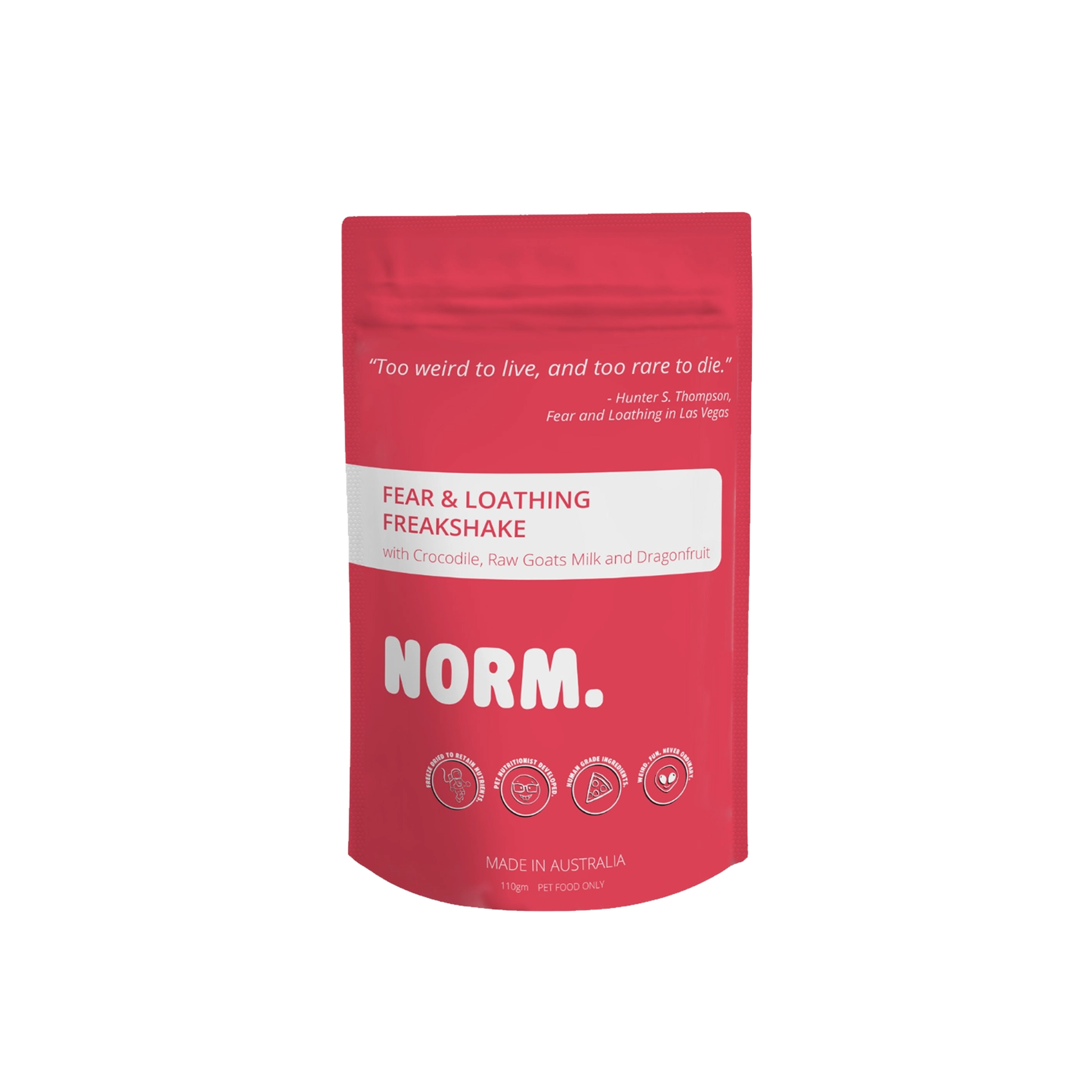 norm fear loathing freakshake