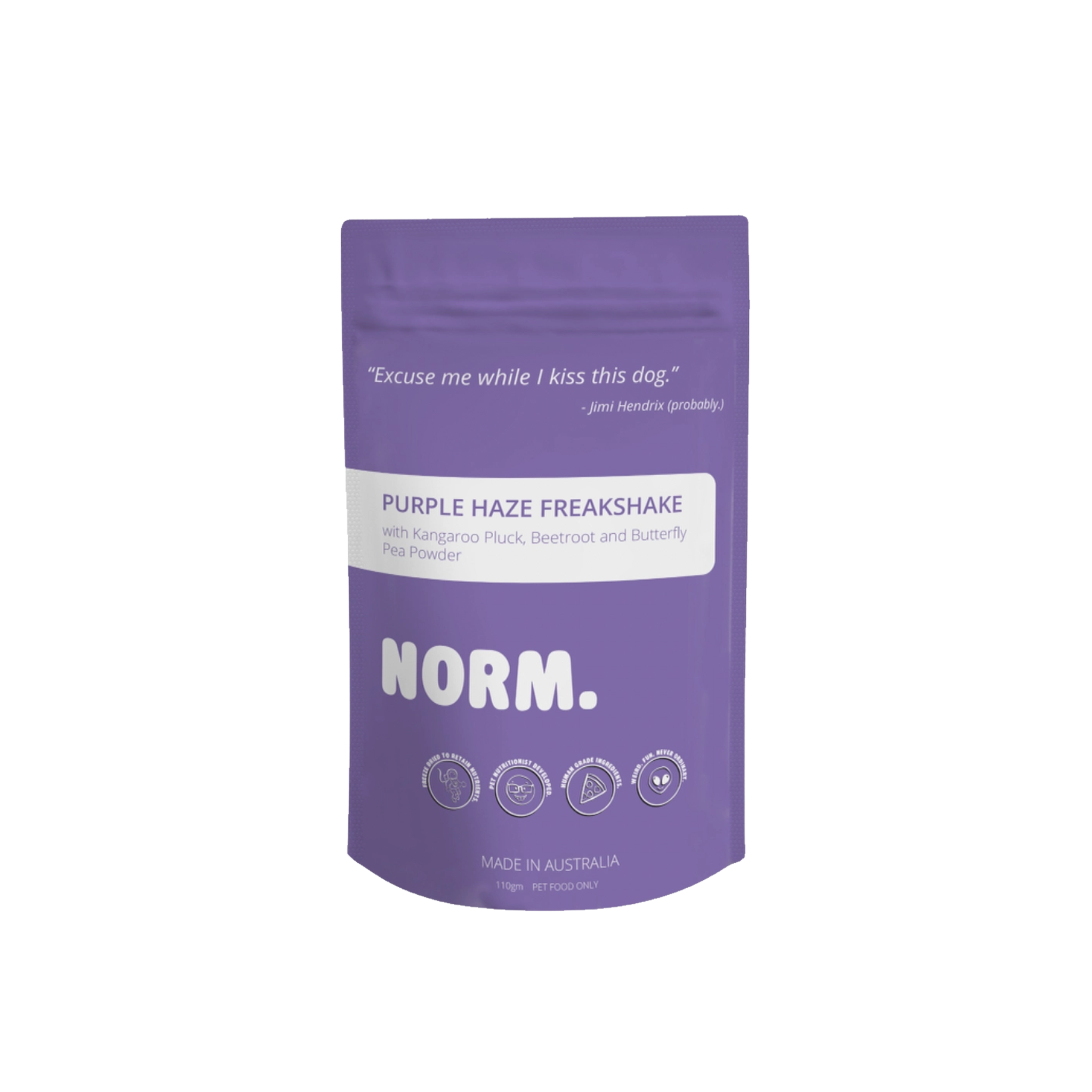 norm freakshake purple haze