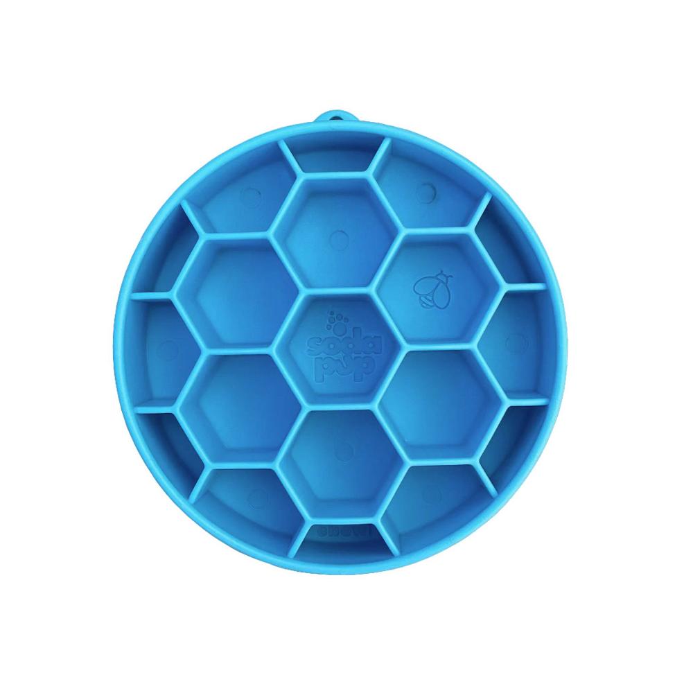gamelle sodapup pour chiens bleu