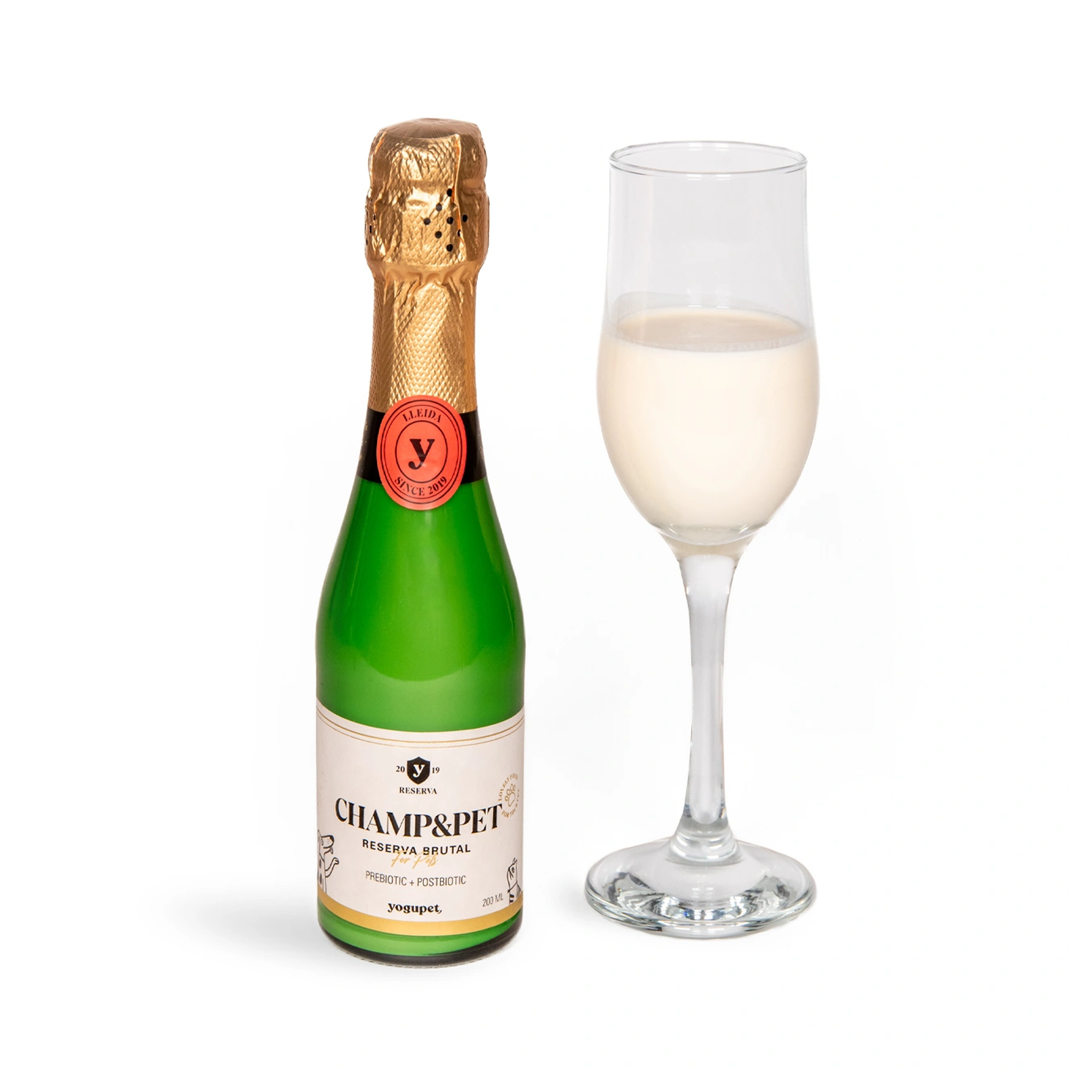 champ&pet champagne pour chien kefir de chevre