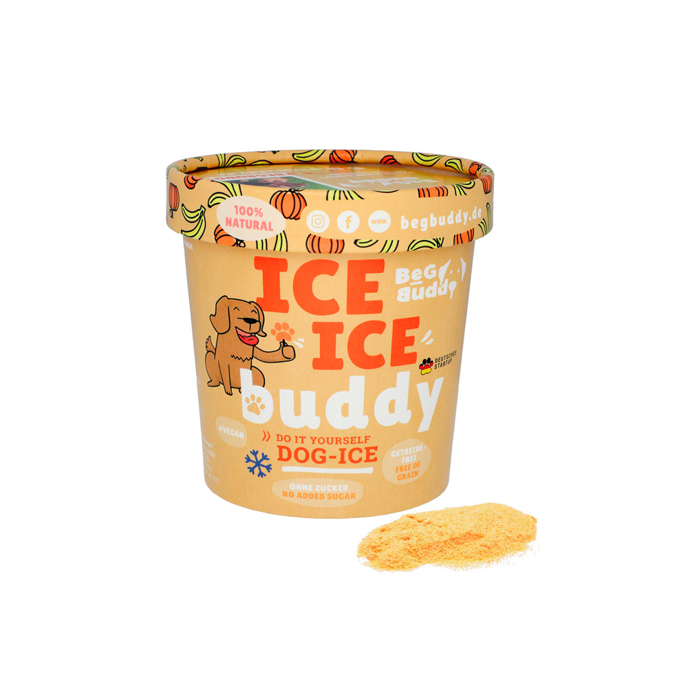 glace pour chien citrouille banane beg buddy