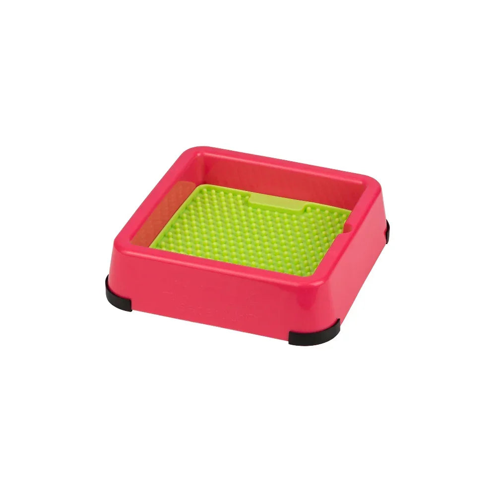 lickimat keeper mini rose et vert
