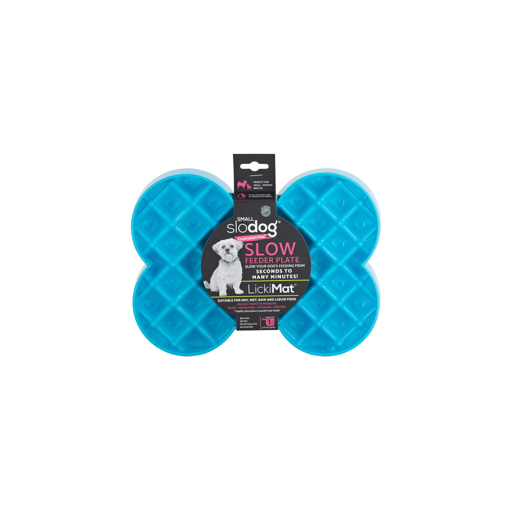 lickimat small slodog bleu pour chiens