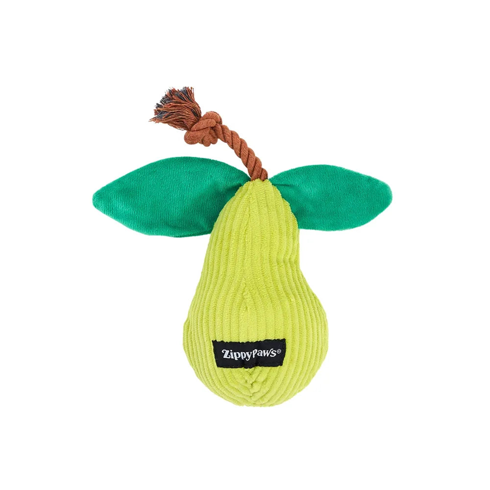 Jouet peluche poire crinkle pour chien ZippyPaws