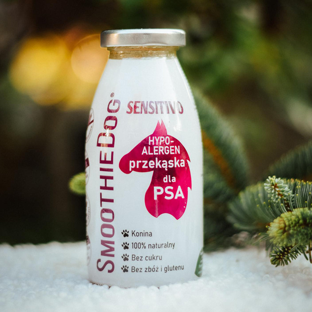 smoothie pour chien sensitivo