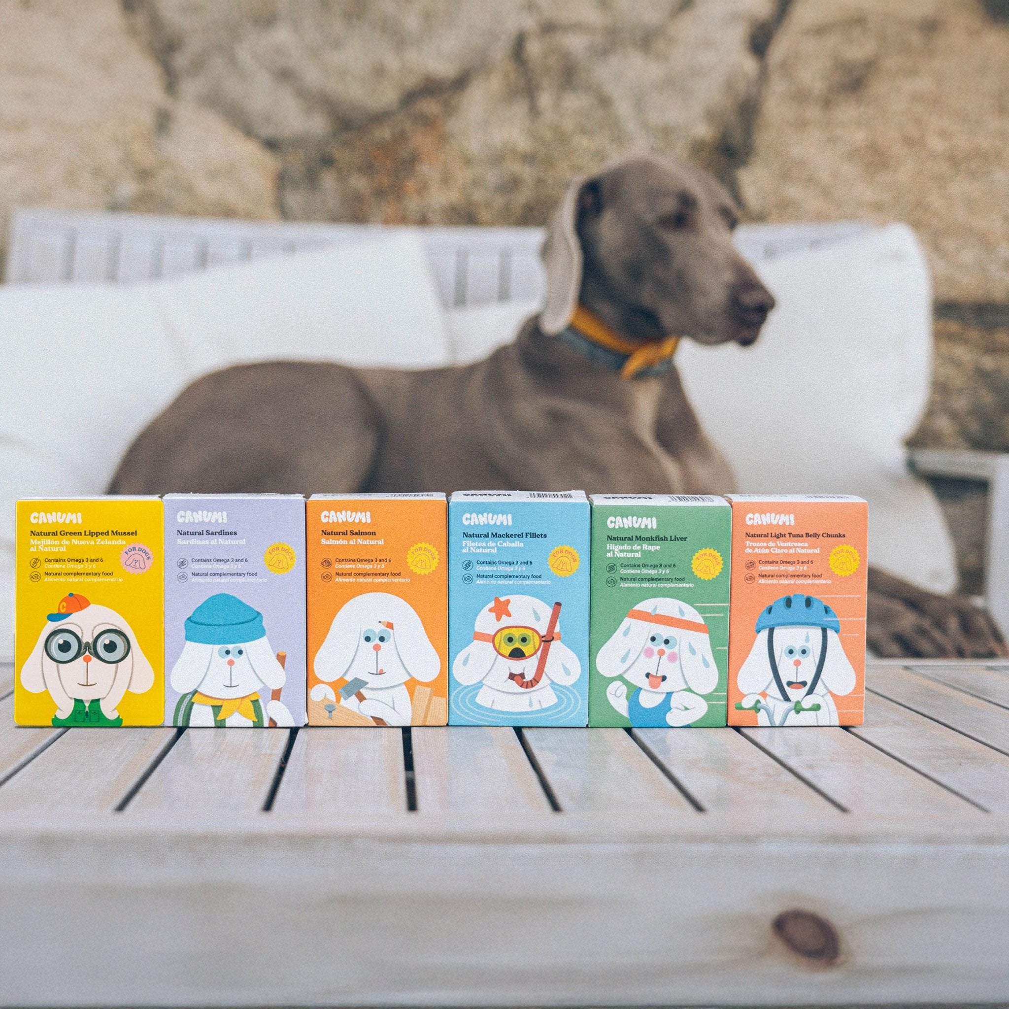 conserve canumi pour chien et chat