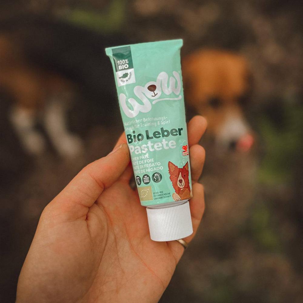 patee en tube bio pour chien