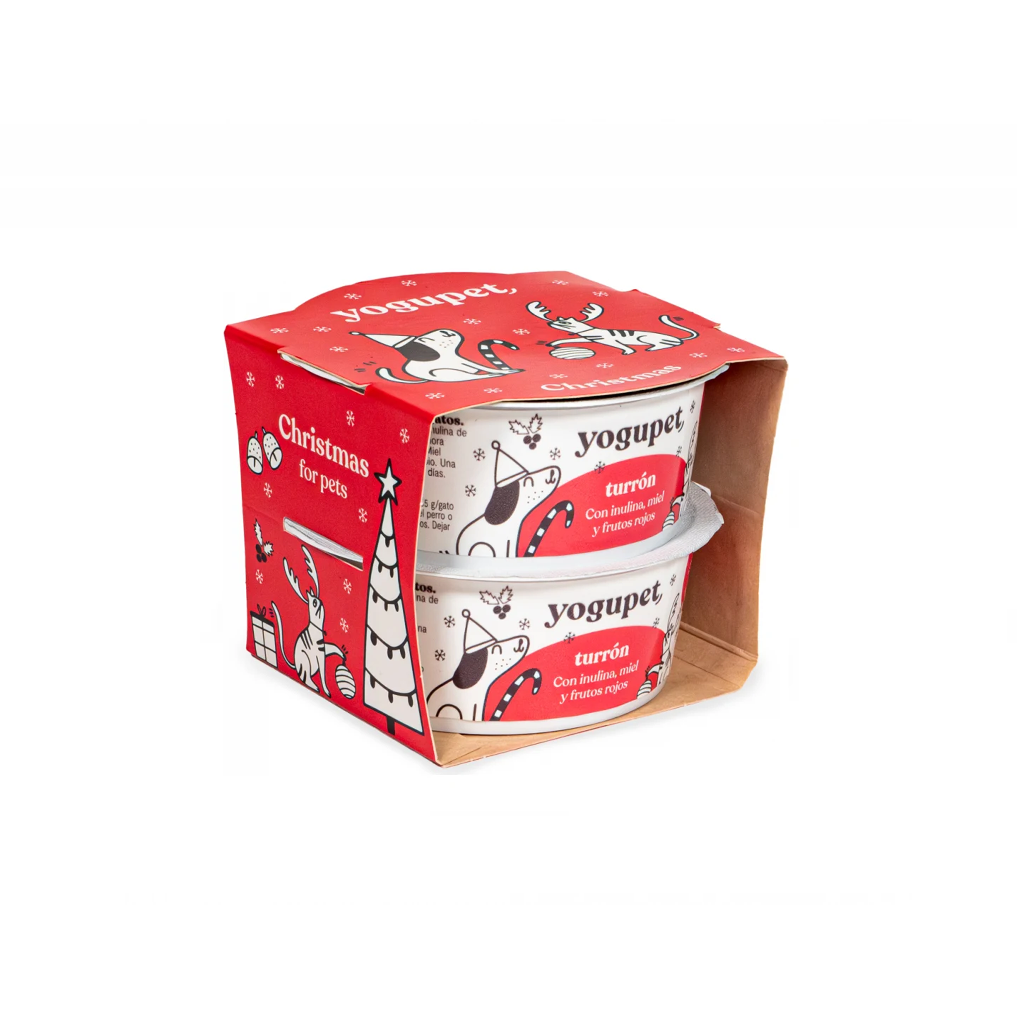 yaourt pour chien yogupet Noël