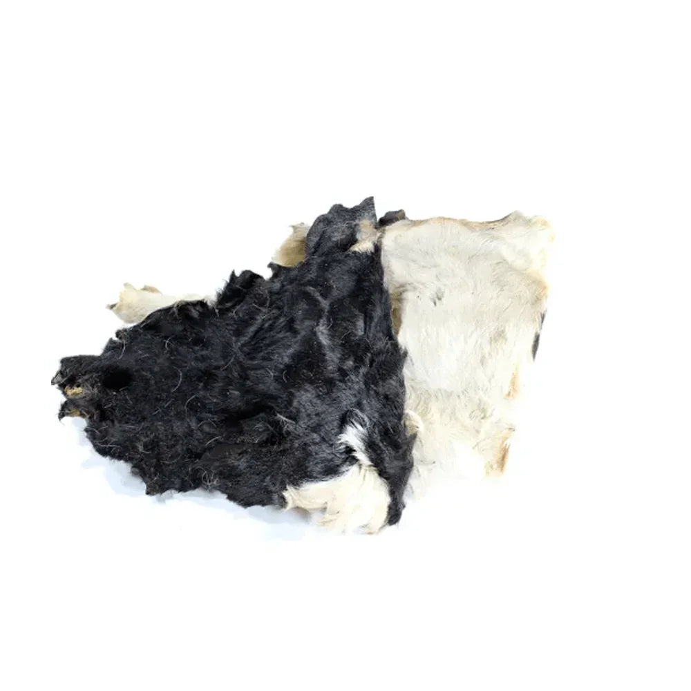 Plaques de peau boeuf avec poils – 500g - Apetite Store