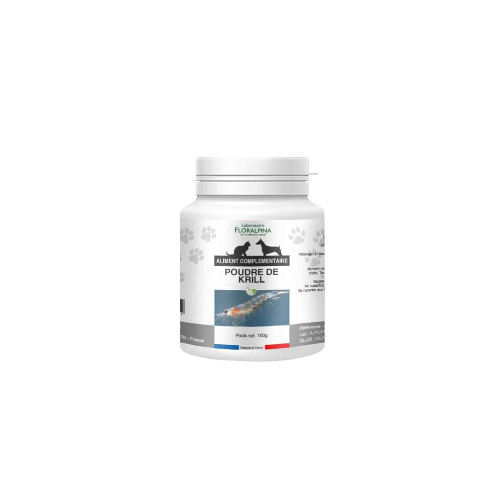 Poudre de krill – 100g - aPETite Store