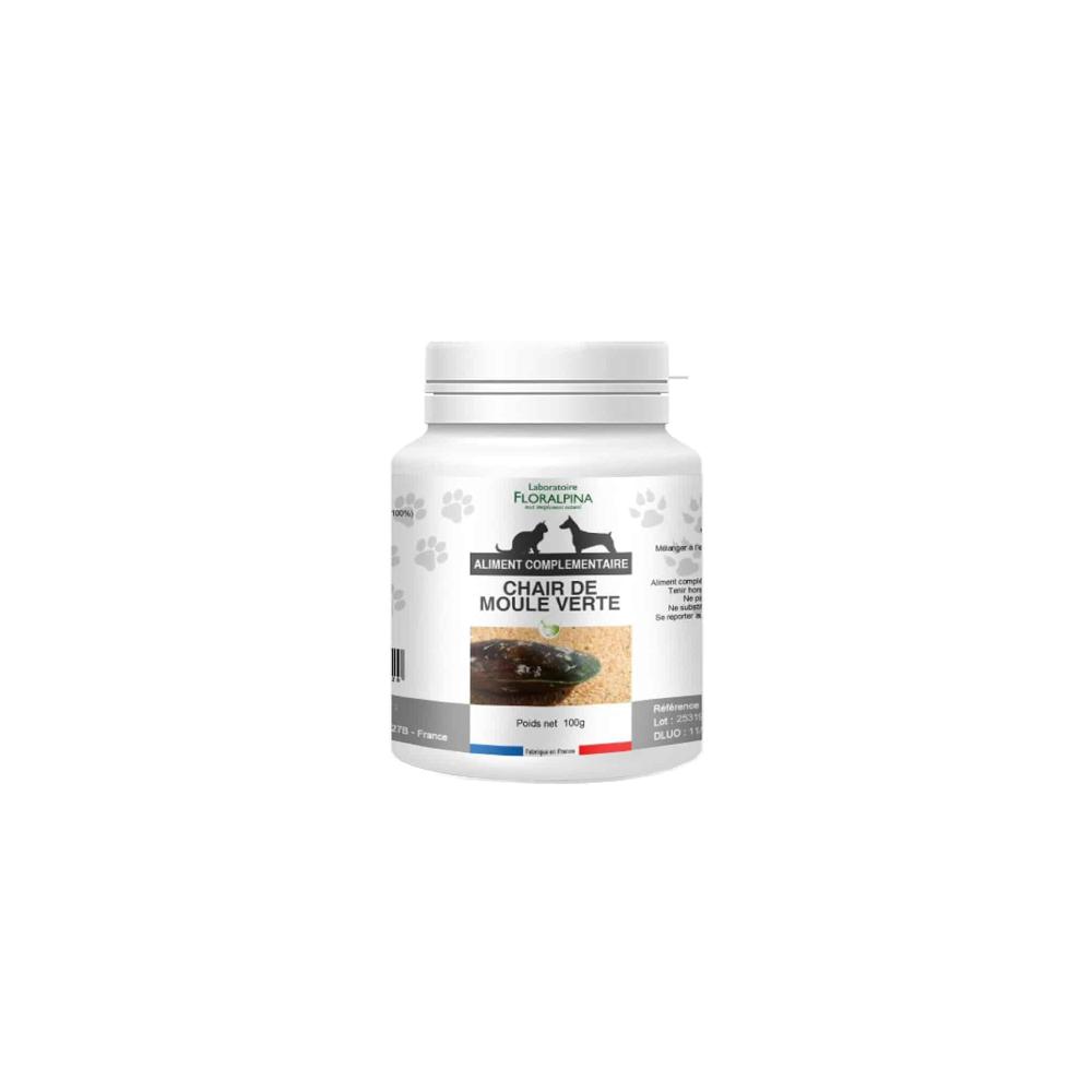 Poudre de chair de moule verte – 100g - aPETite Store