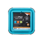 Lickimat Keeper outdoor bleu face