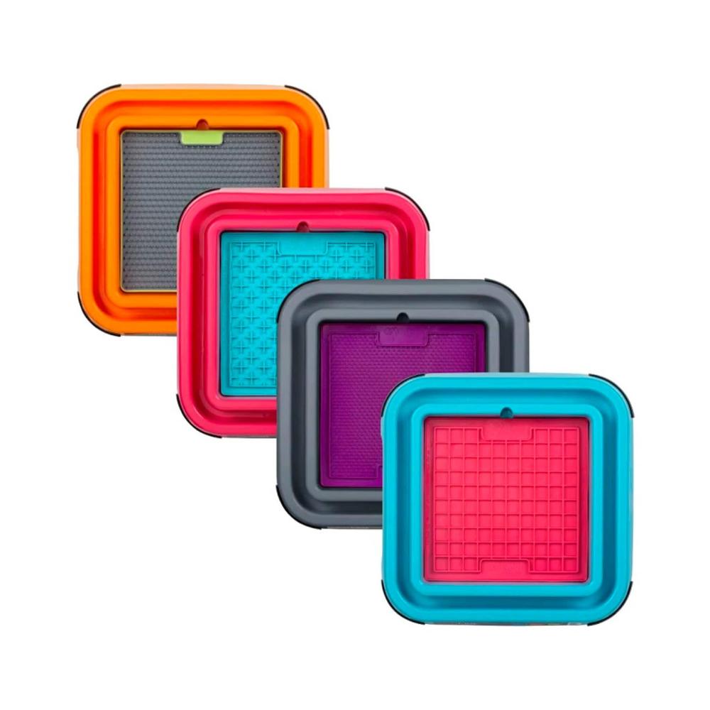 porte tapis de léchage pour chien