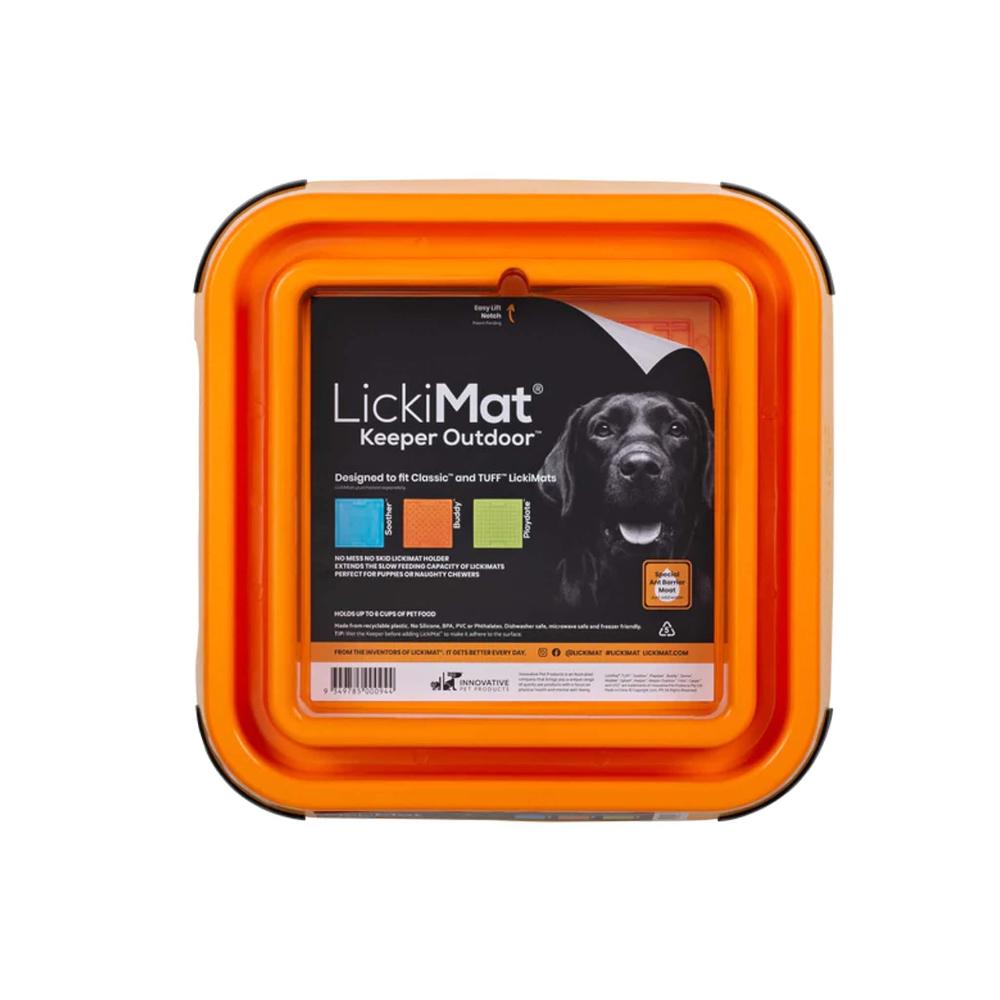 porte tapis de léchage pour chien