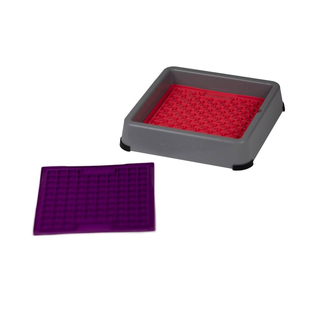 porte-tapis de léchage chien