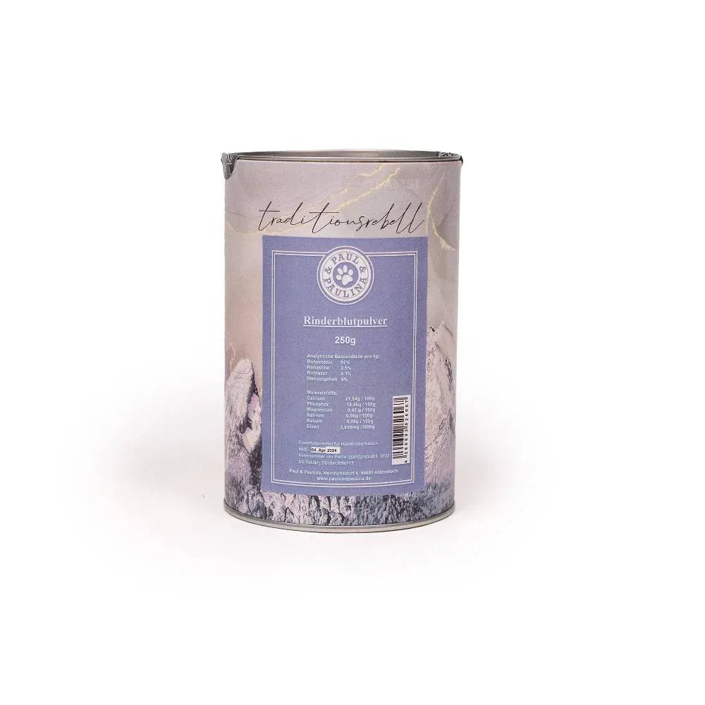 pour de sang de boeuf pour chien