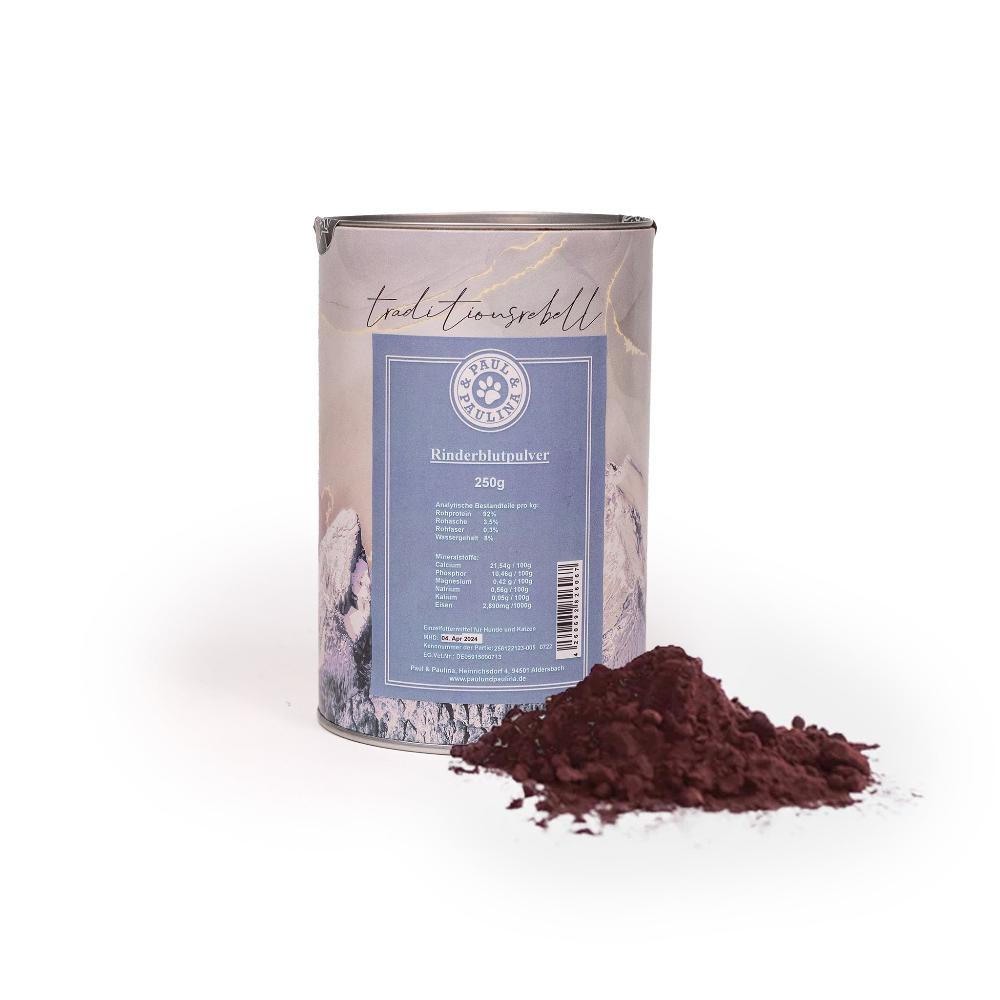 beef blood pour chiens