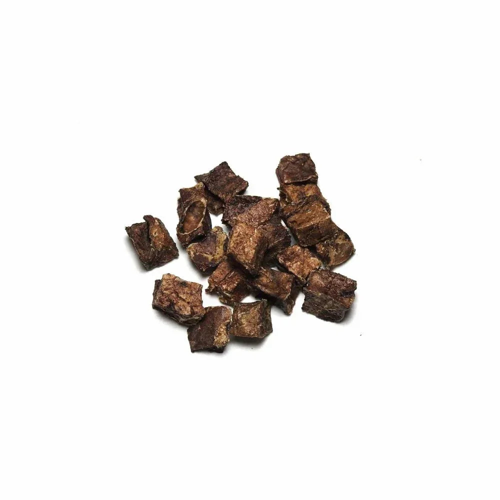Cubes de poumon de cerf – 100g - Apetite Store