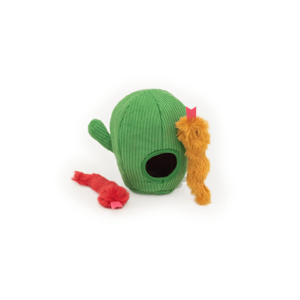 peluche d'occupation pour chat cactus