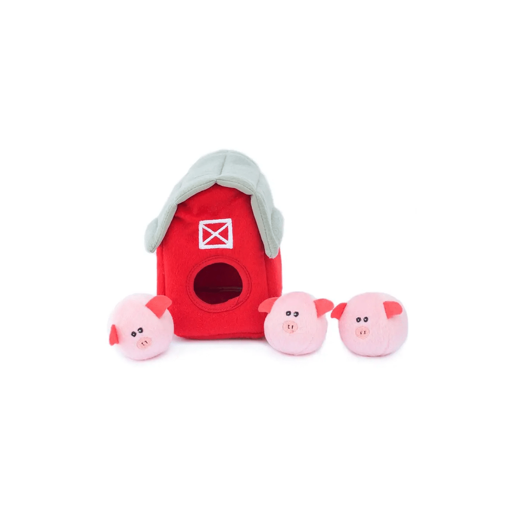 peluche de flair 3 petits cochons