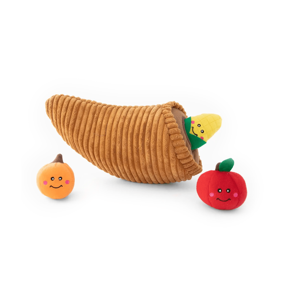 peluche de flair corne d'abondance zippy paws