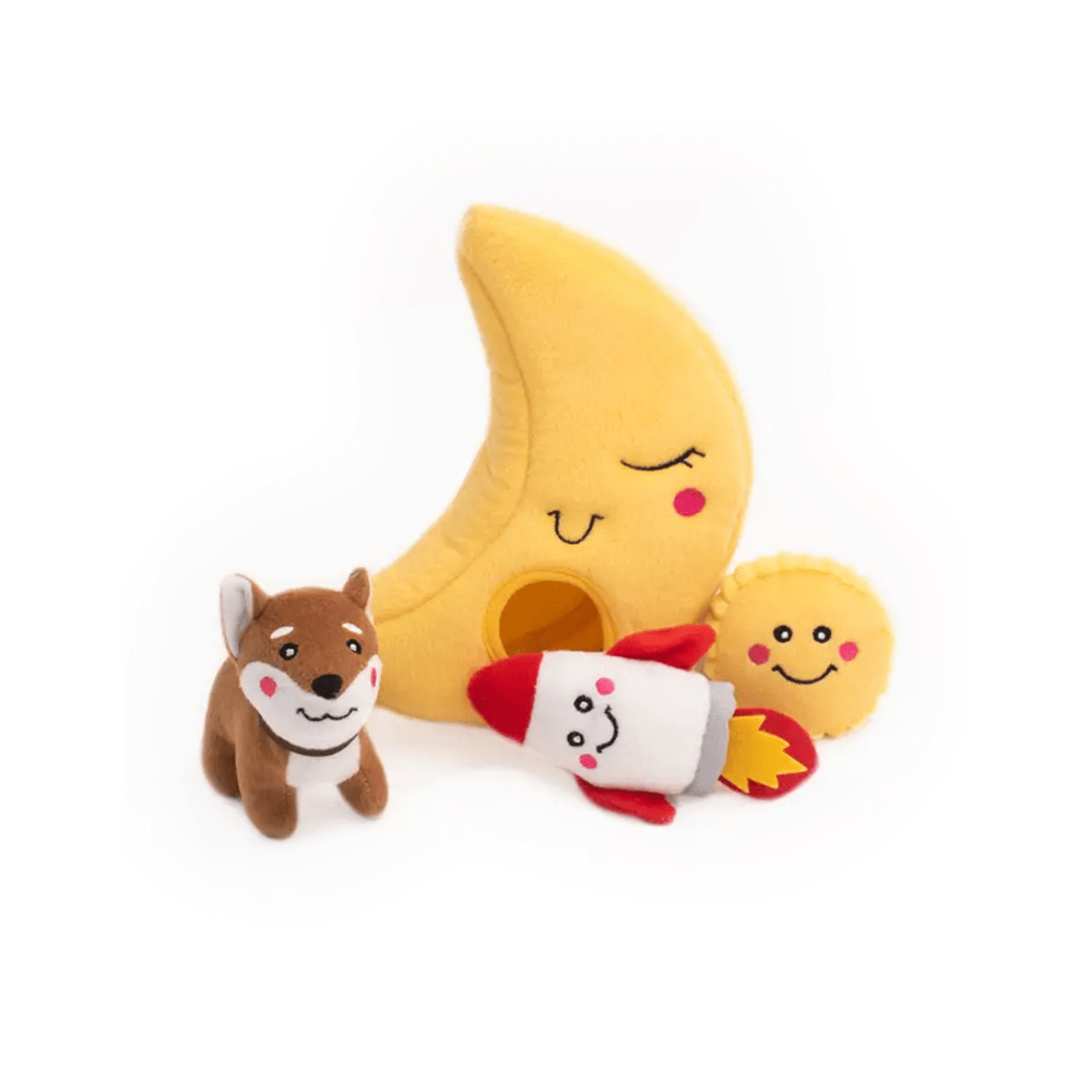 peluche de flair vers la lune
