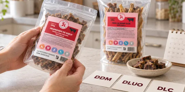 DDM, DLUO, DLC : une date dépassée est-elle dangereuse pour mon chien ? Image