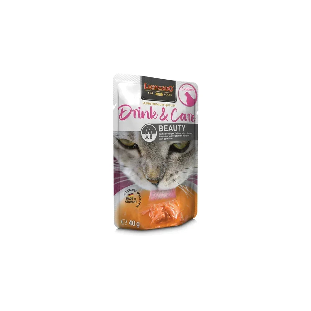 boisson pour chat poulet