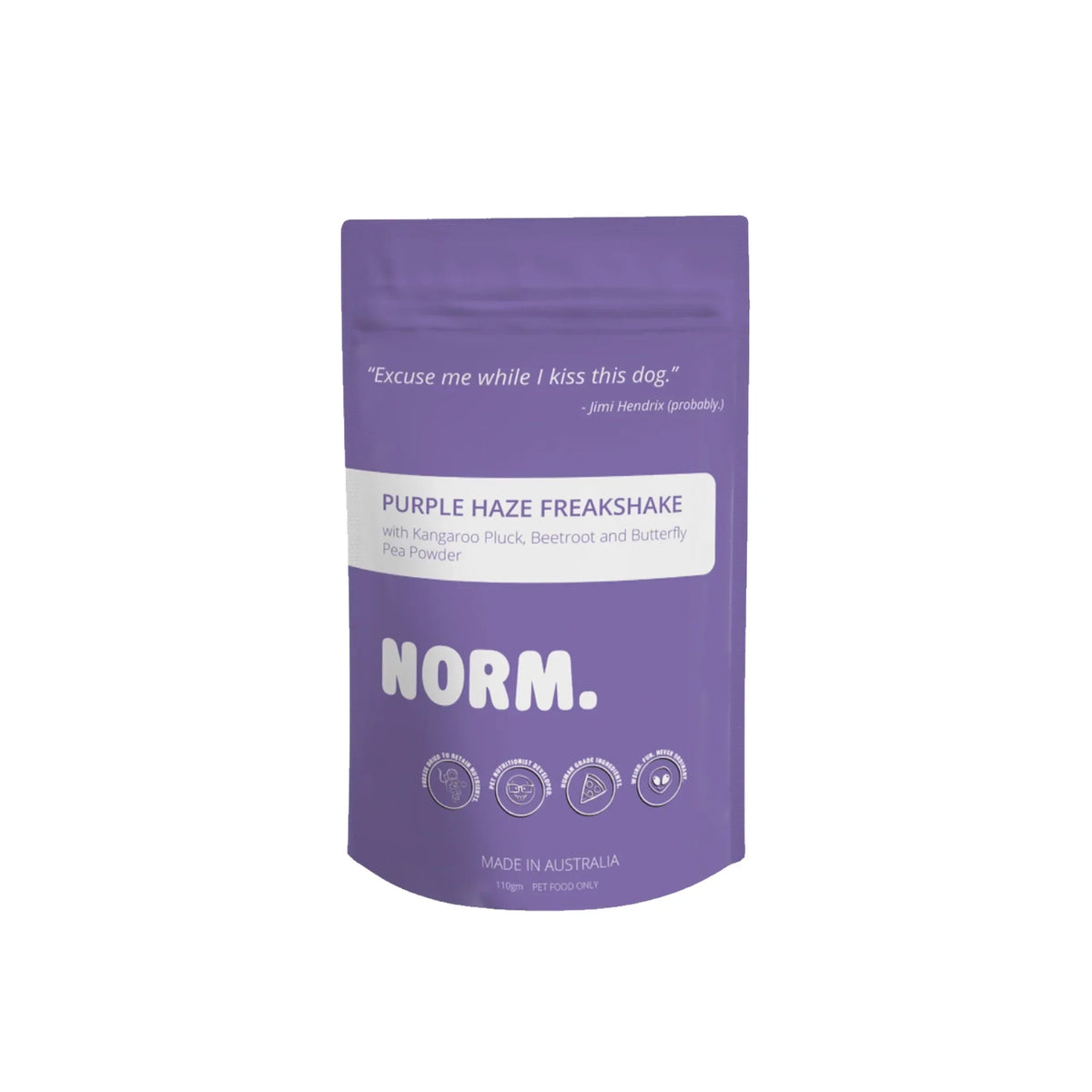 norm freakshake purple haze