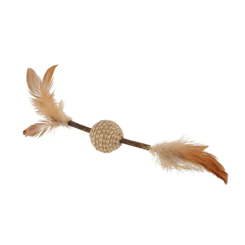 boule a plume matatabi et sisal