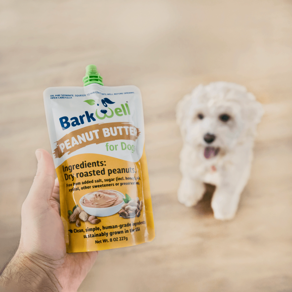 beurre de cacahuete pour chien barkwell nature