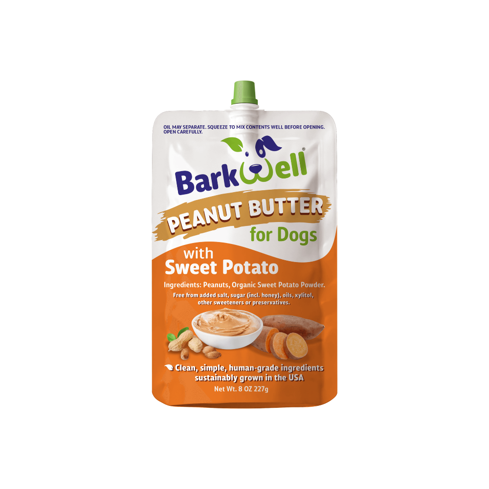 beurre de cacahuete pour chien barkwell patate douce