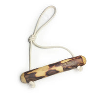 Buffalo horn on rope