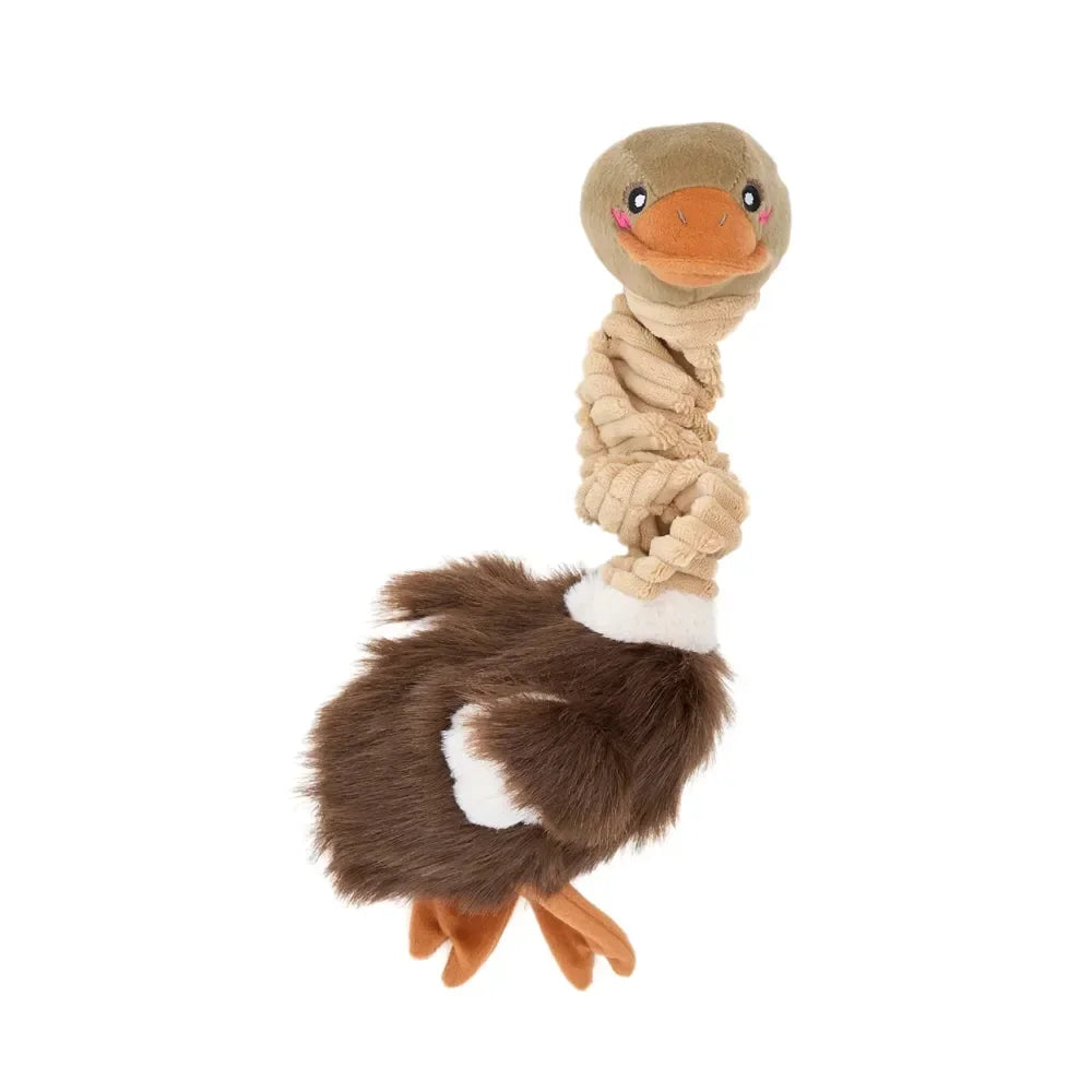Peluche Autruche pour chien 🪶 – Bungie Buddiez Ostrich Zippypaws