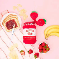 Bungee Burrow Strawberry Jam Zippypaws 🍓 – Jeu de fouille interactif pour chien