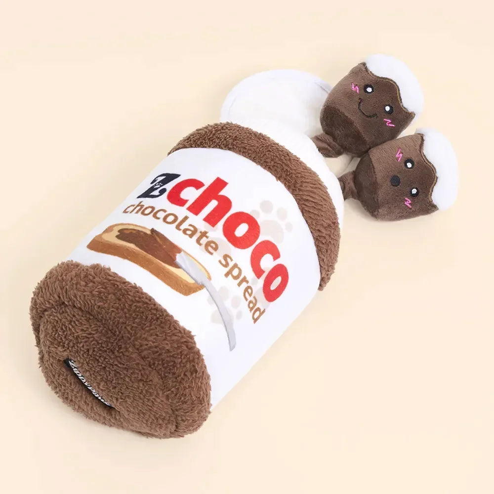Bungee Burrow Chocolate Spread Zippypaws 🍫 – Jeu de fouille interactif pour chien
