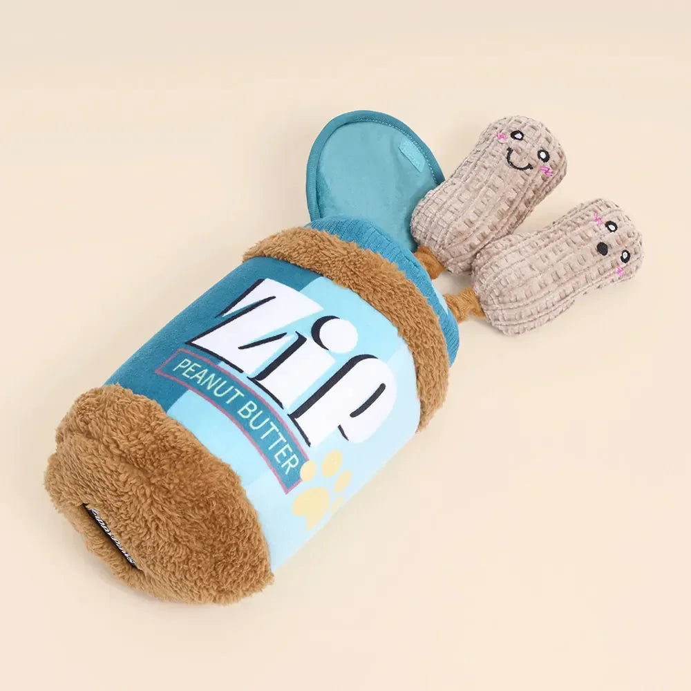 Bungee Burrow Peanut Butter Zippypaws 🥜 – Jeu de fouille interactif pour chien