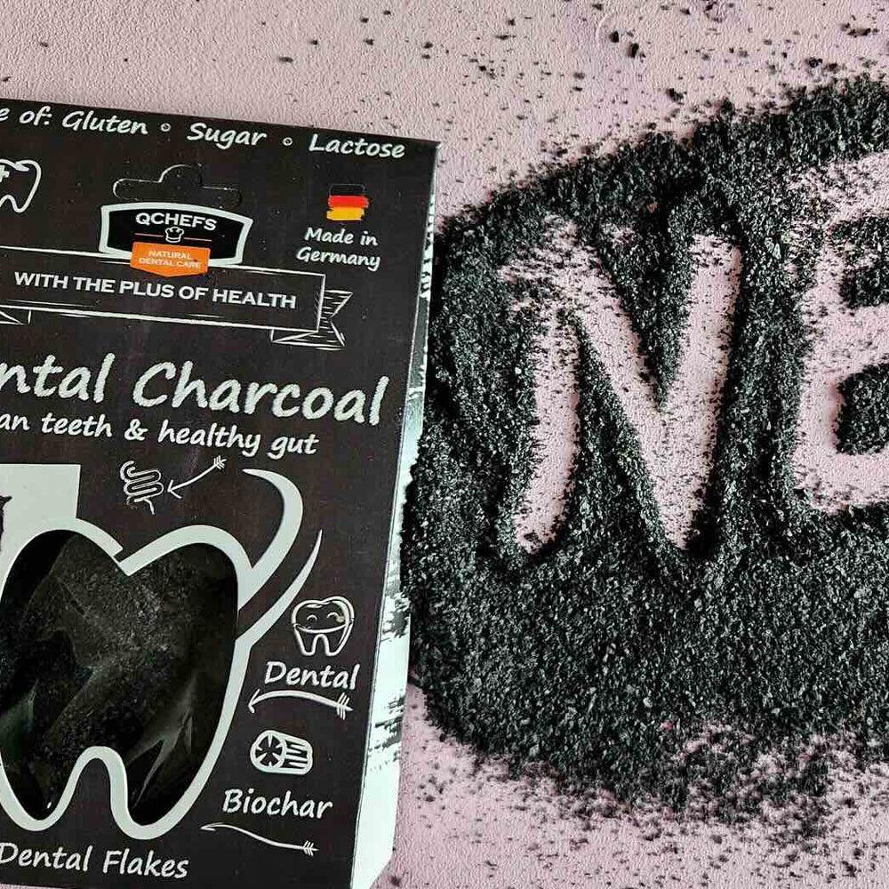 Charbon végétal dentaire anti-tartre – Dental Charcoal 80g – QCHEFS