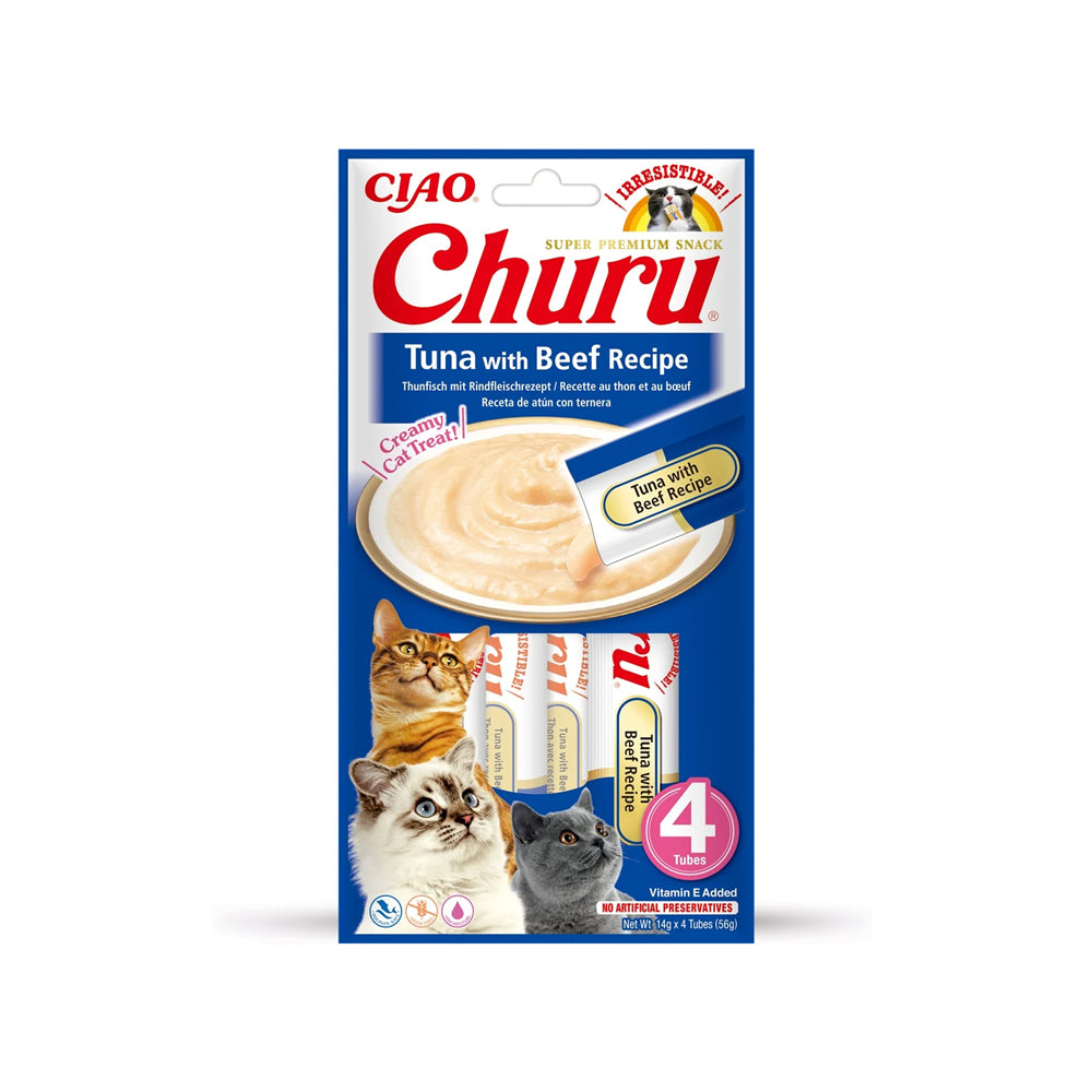 churu thon boeuf pour chat