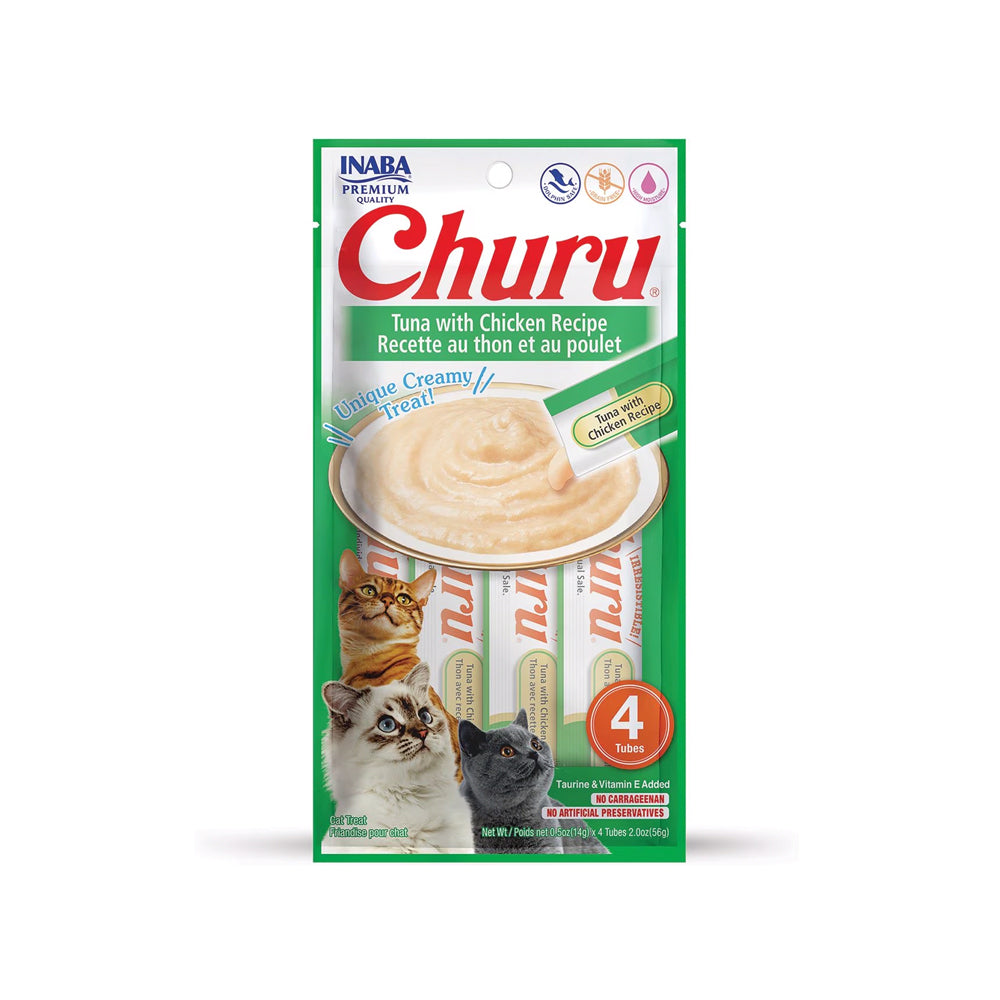 churu thon poulet pour chat