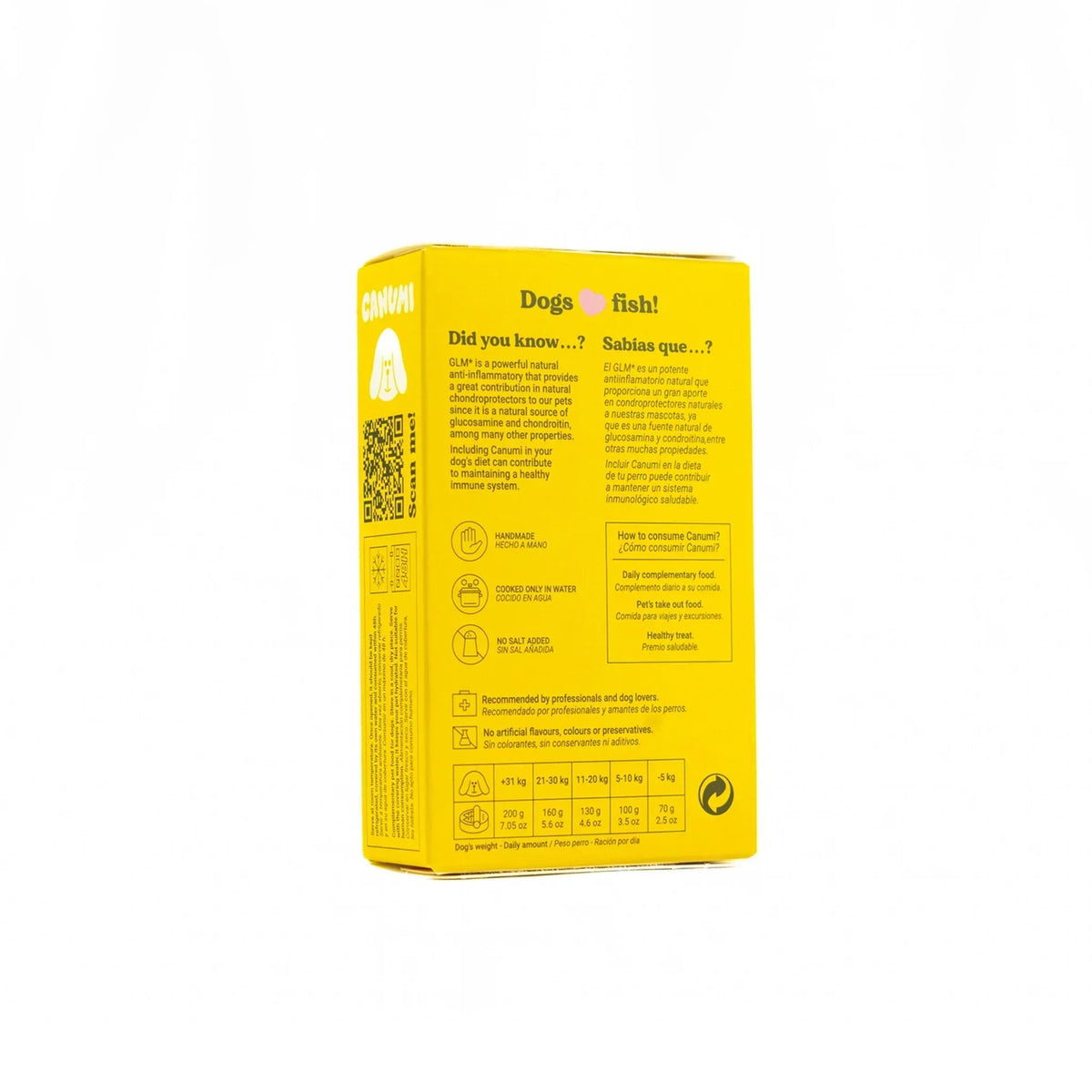 conserve de poisson canumi moules vertes pour chien et chat