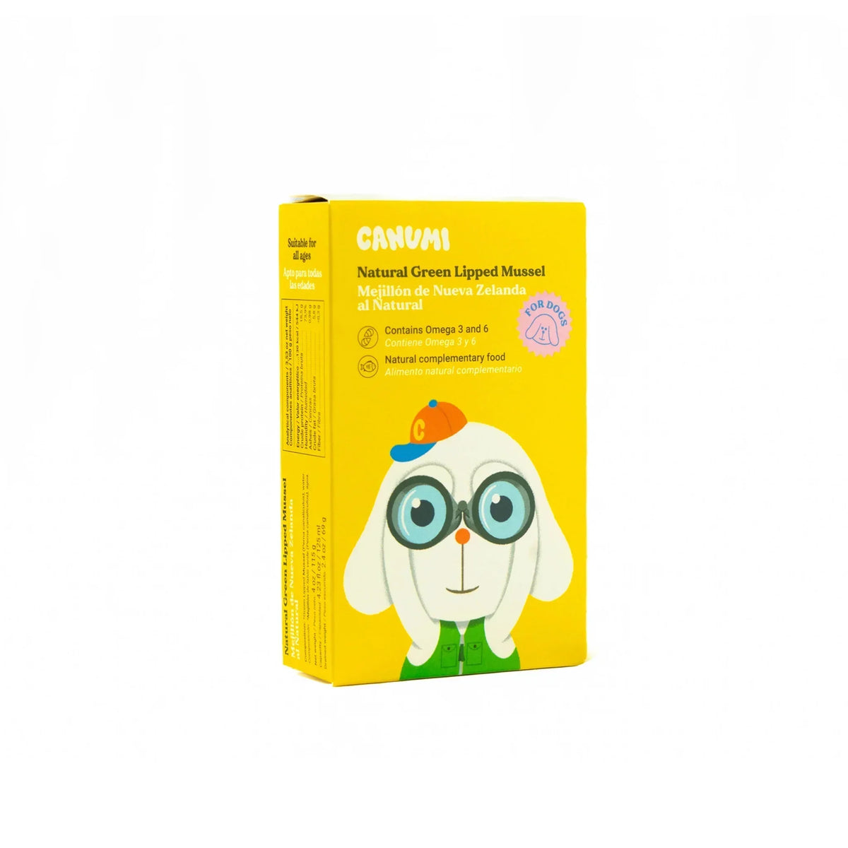 conserve canumi moules vertes pour chien