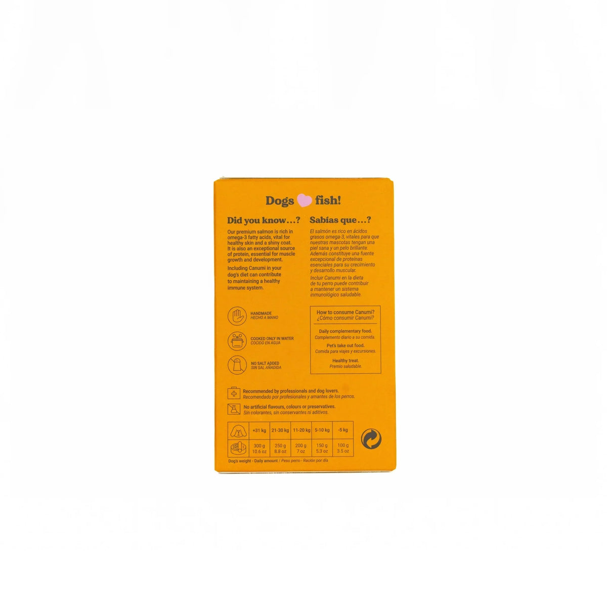 conserve de poisson canumi saumon pour chien et chat