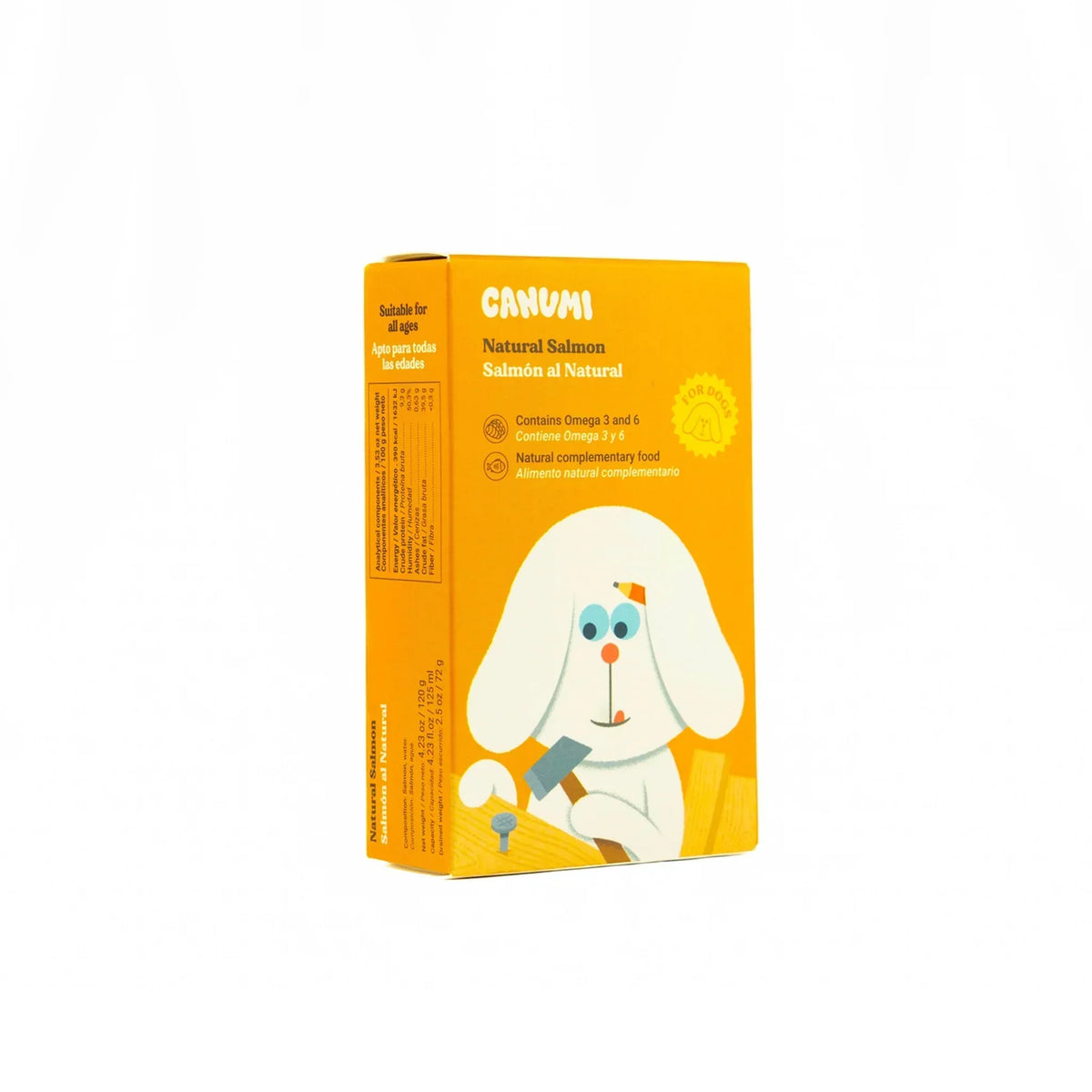 conserve canumi saumon pour chiens et chats