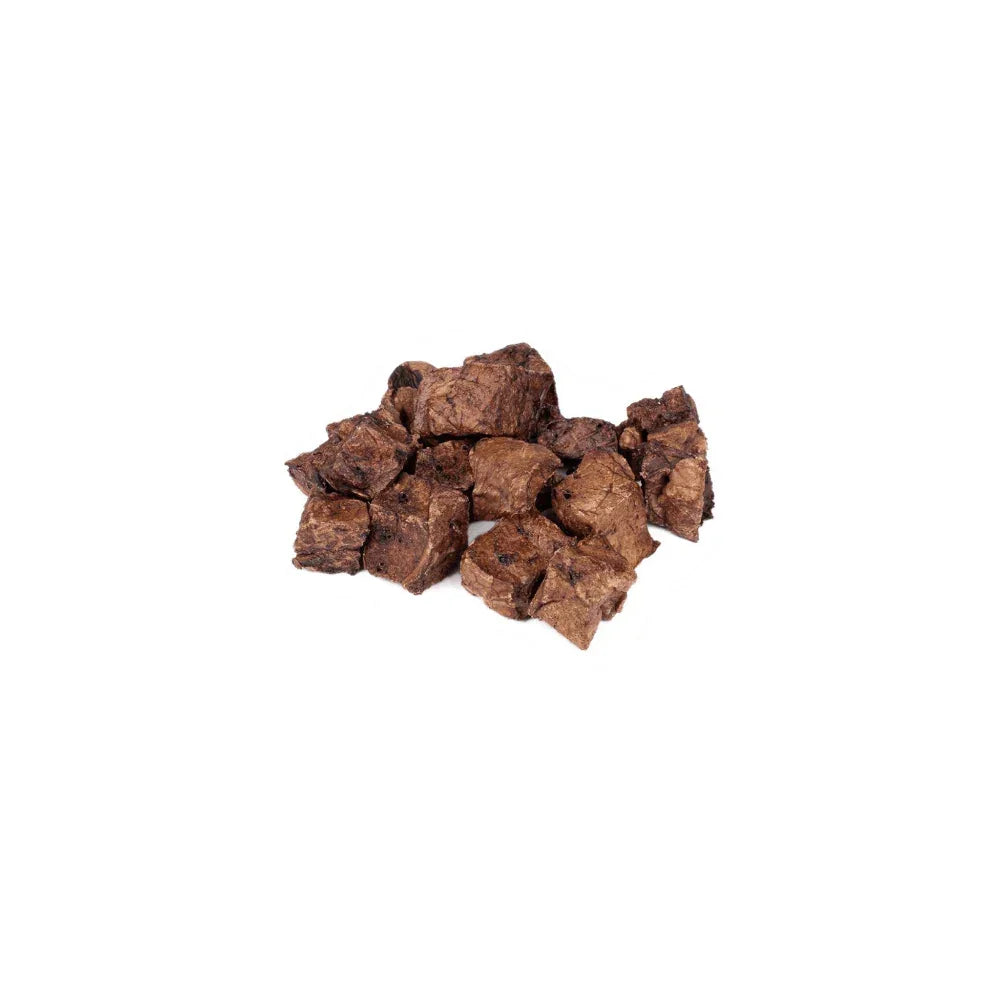 cubes de poumon de boeuf pour chien