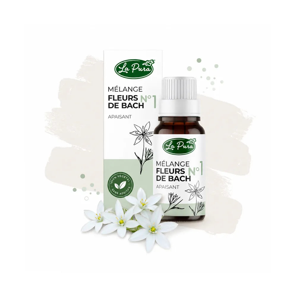 Fleurs de Bach n° 1 LaPura – Granules apaisantes pour chien et chat – 10g