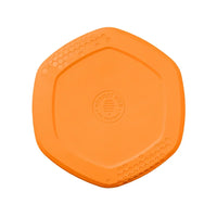 hive disc jouet flottant frisbee pour chien orange