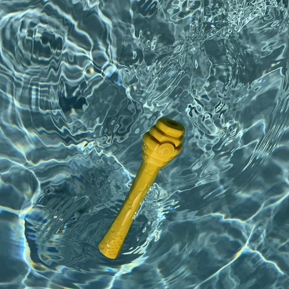 Hive Fetch Stick – Bâton à lancer et à remplir – Jouet flottant pour chiens