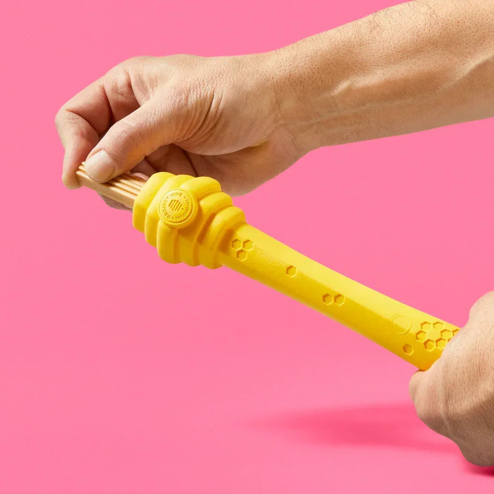 Hive Fetch Stick – Bâton à lancer et à remplir – Jouet flottant pour chiens